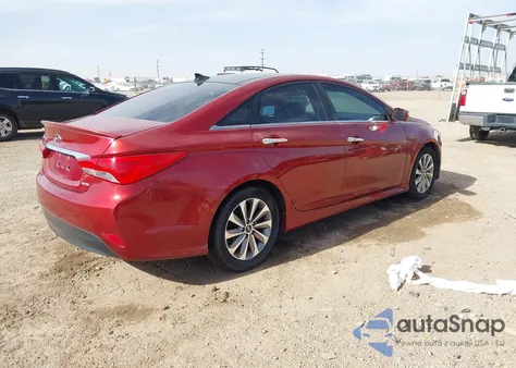 2014 Hyundai Sonata Limited из США, поврежденный, VIN 5NPEC4ACXEH947263